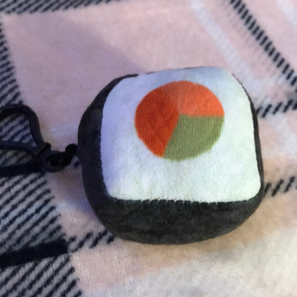 Sushi keychain